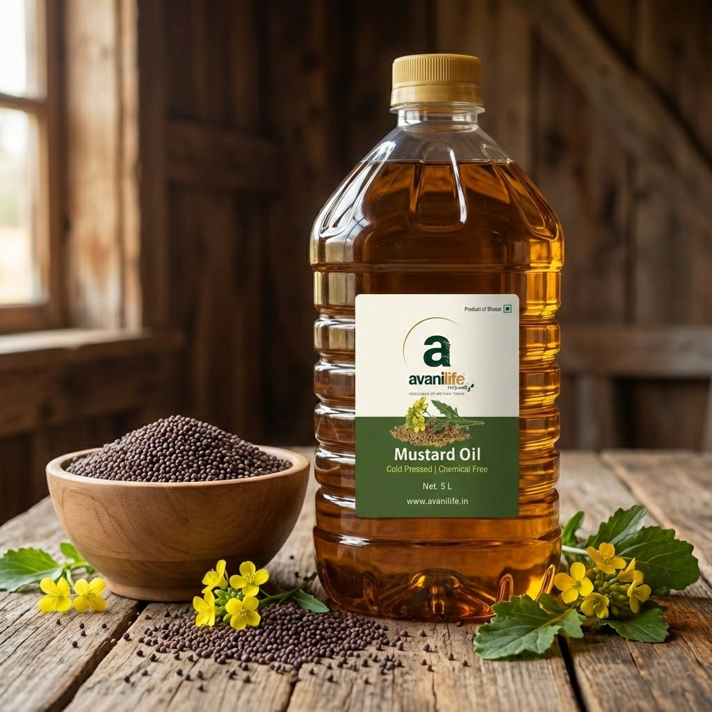 Cold Pressed Mustard Oil