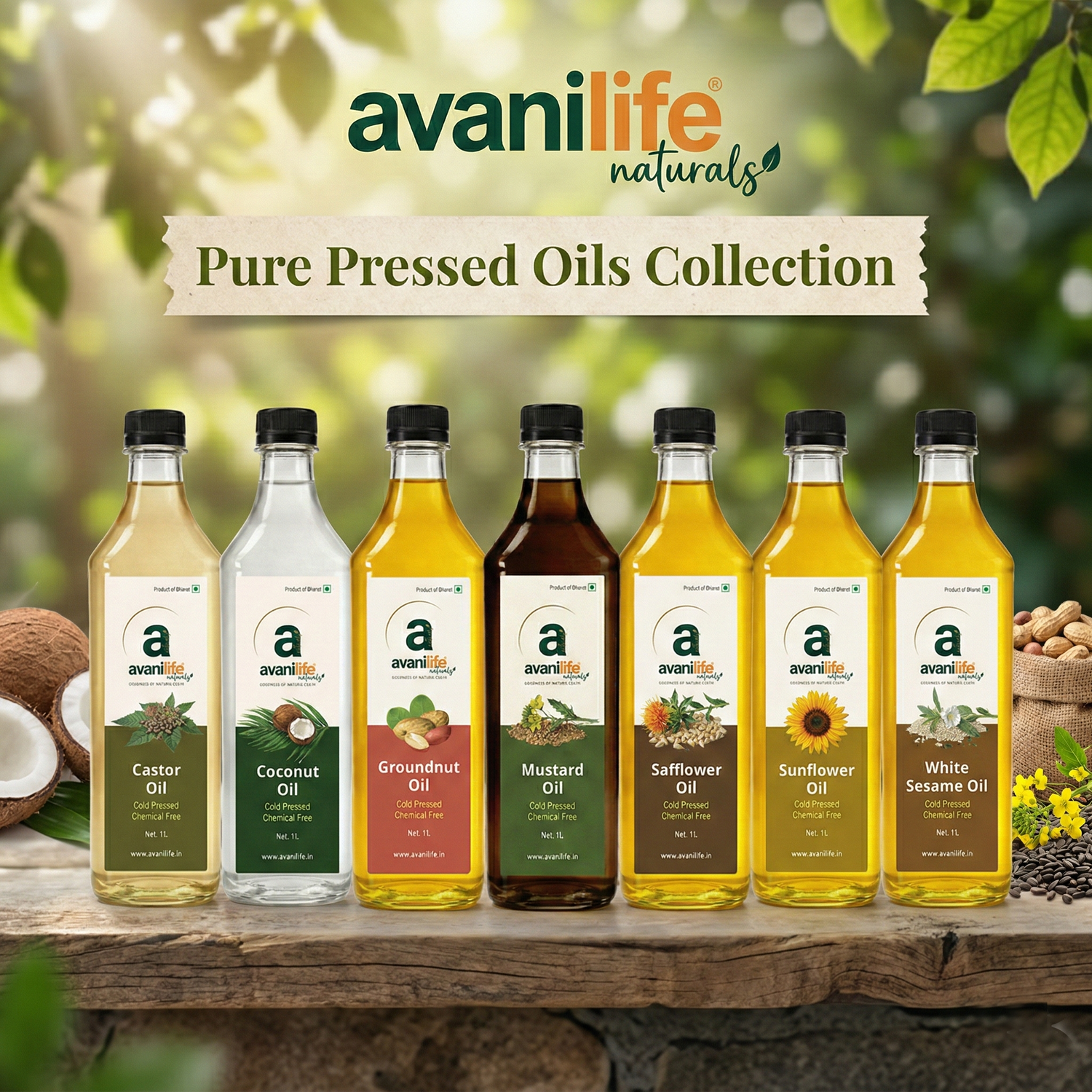 Pure Pressed Oils