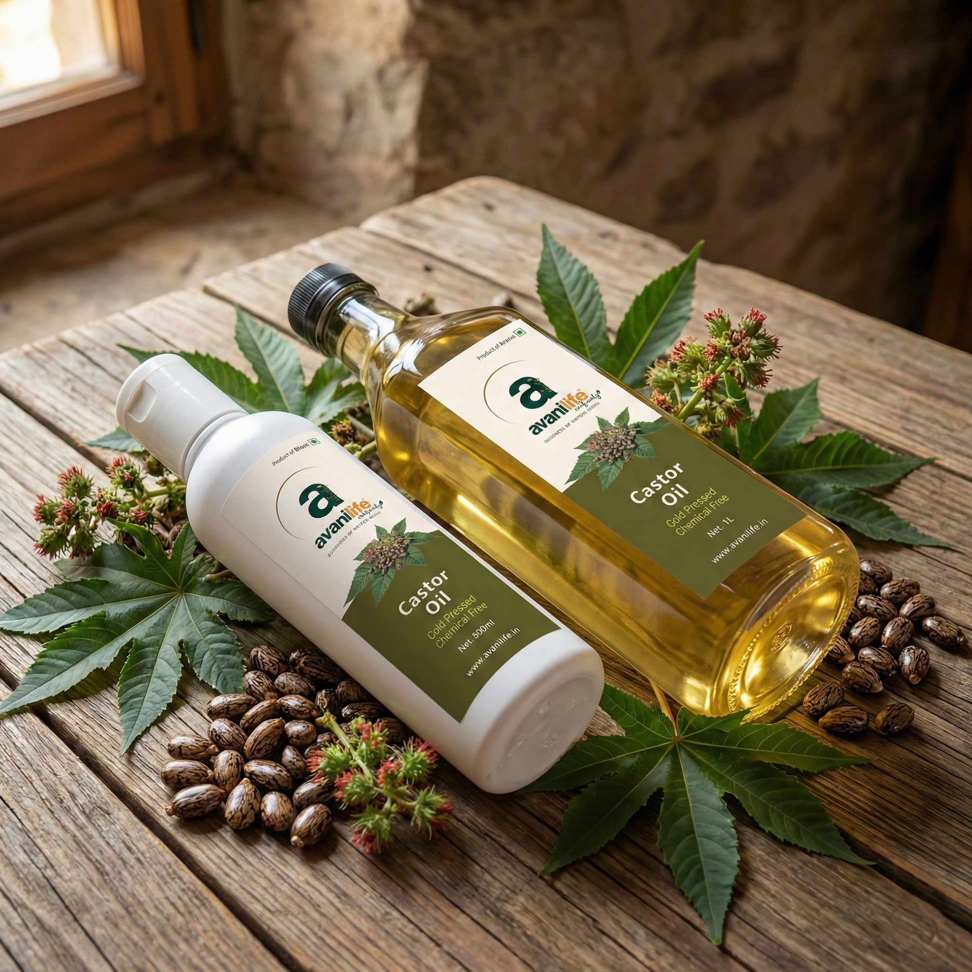 Cold Pressed Castor Oil