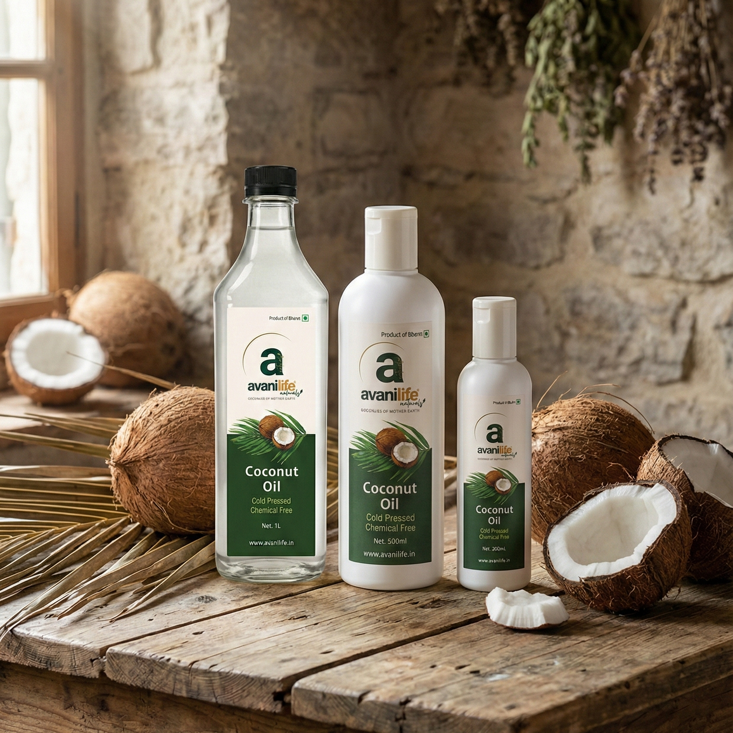 Cold Pressed Coconut Oil