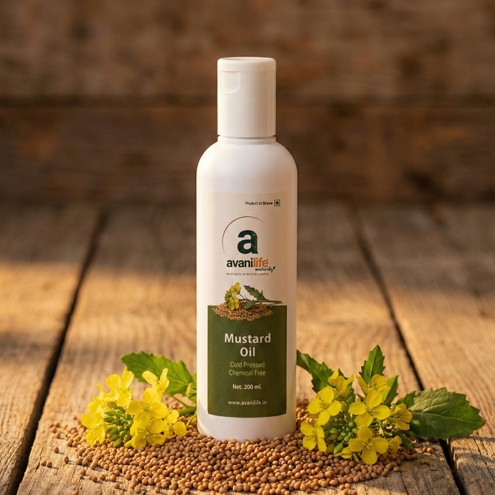 Cold Pressed Mustard Oil
