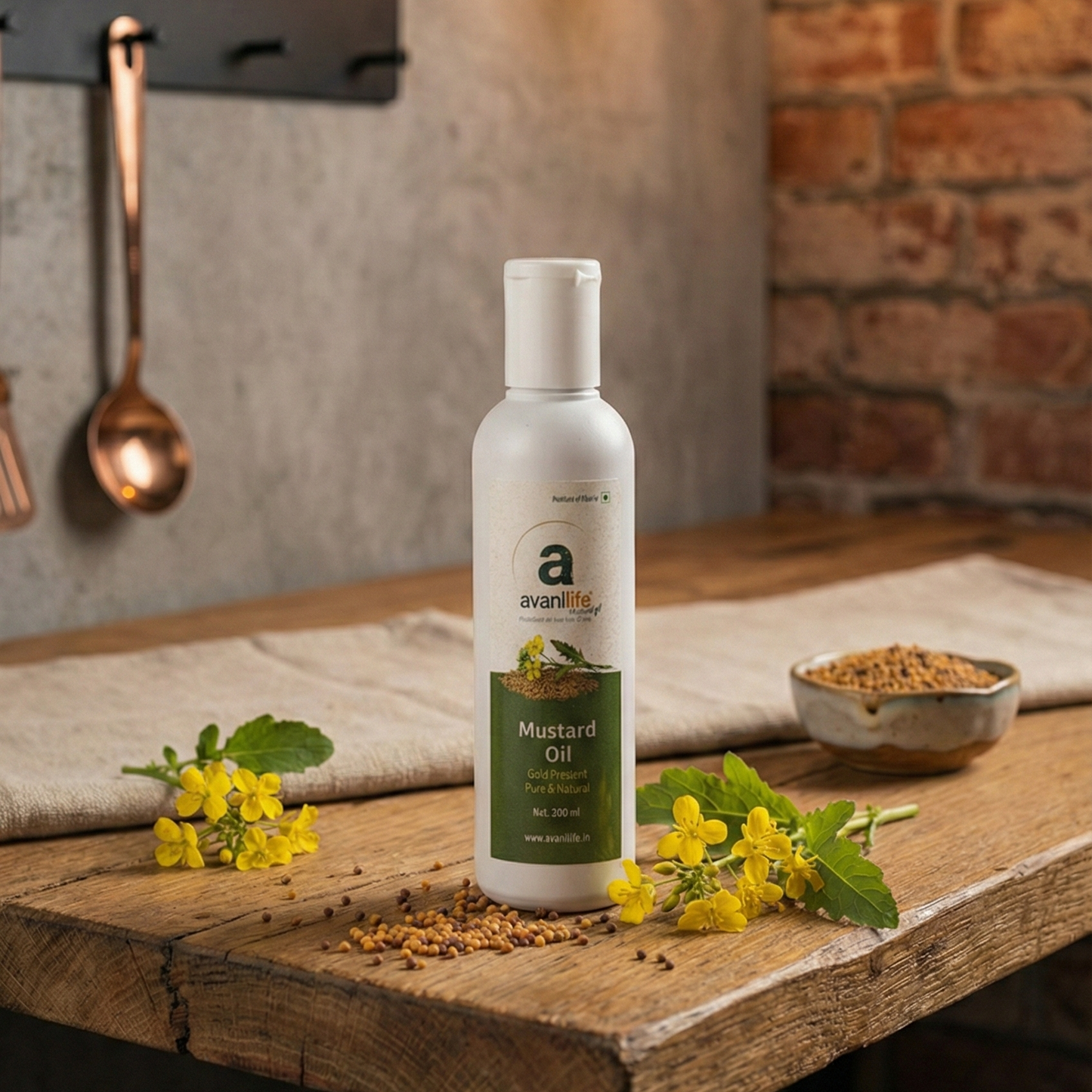 Cold Pressed Mustard Oil