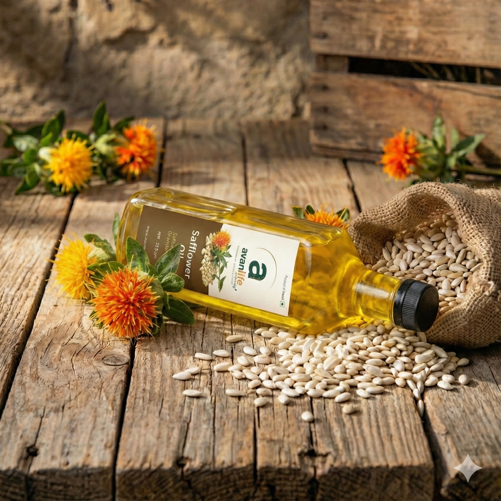 Cold Pressed Safflower Oil