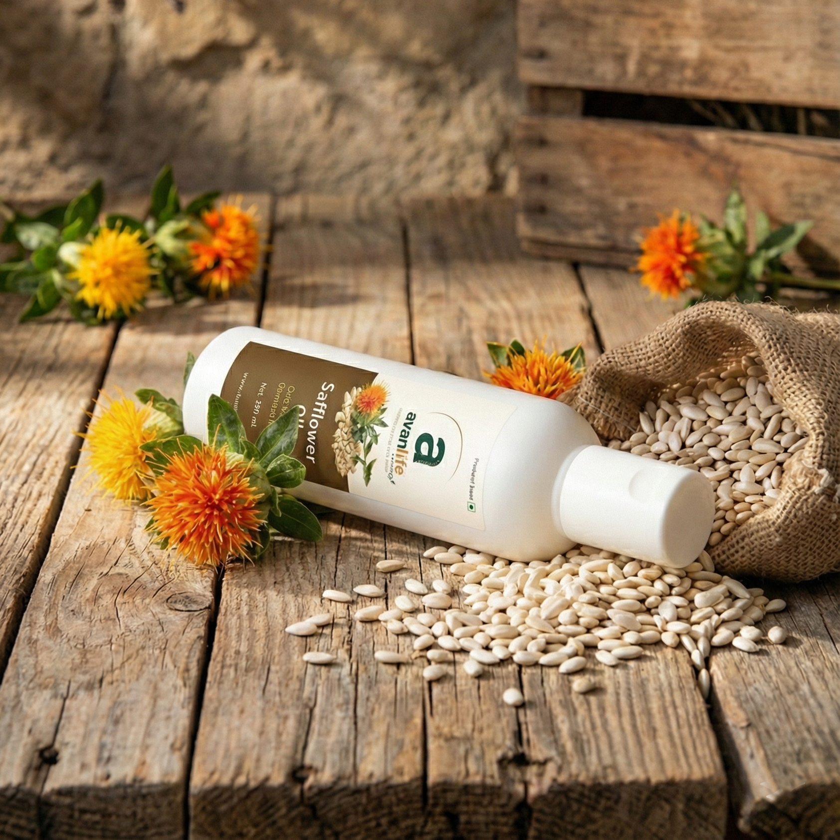 Cold Pressed Safflower Oil